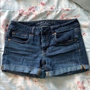 American Eagle Midi Jean Shorts